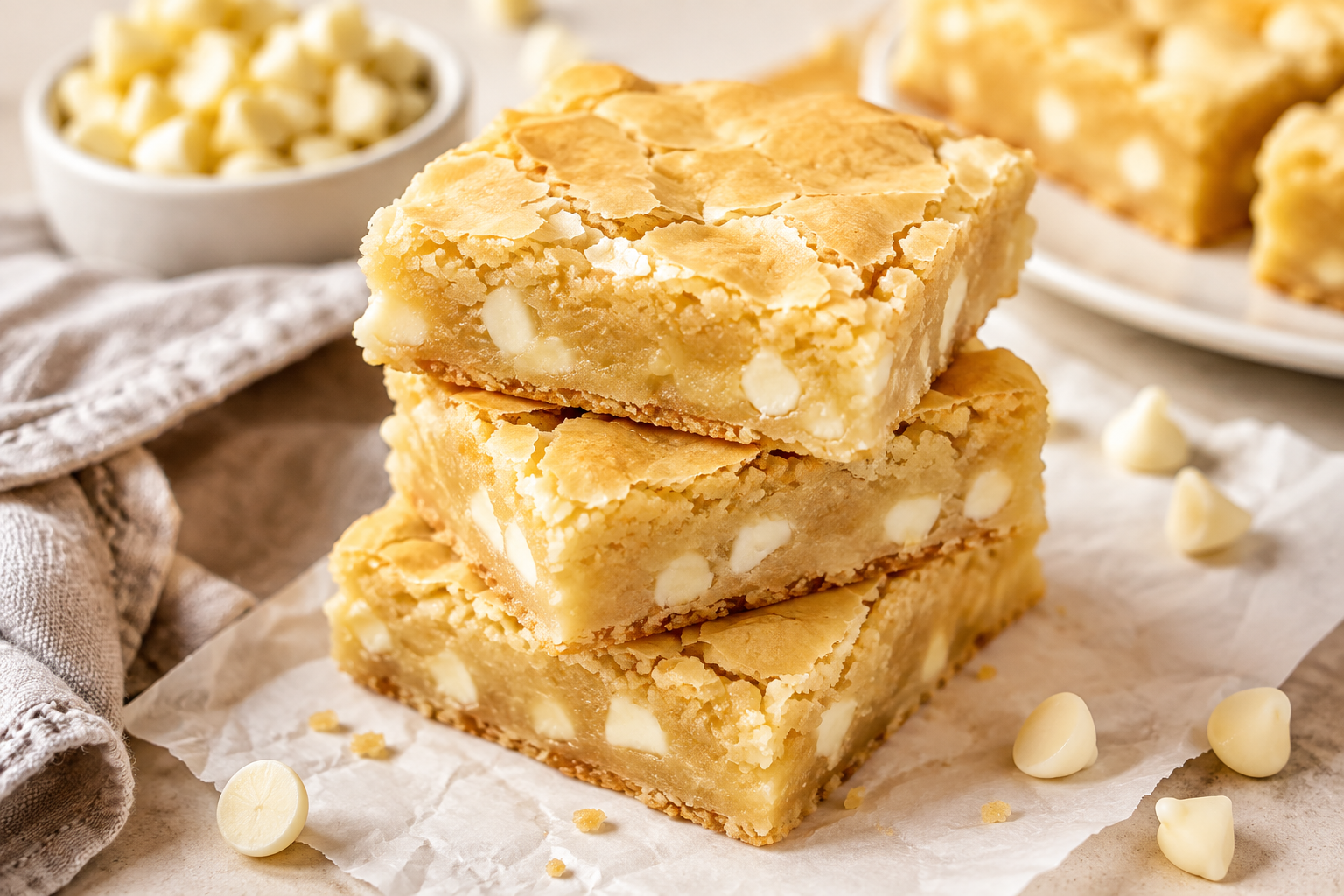 White Chocolate Brownies